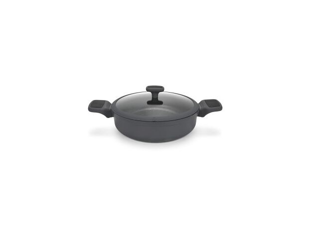 Сотейник Fissman Titanium Pro 14586 28x8cm/4.3 l + capac sticla — купить в Кишинёве | Товар без акции | Hi-Tech Moldova