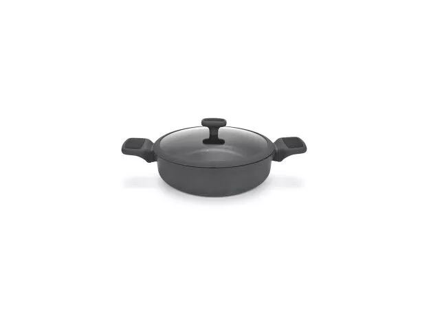Tigaie Saute Fissman Titanium Pro 14586 28x8cm/4.3 l + capac sticla — cumpără în Chișinău | Товар без акции | Hi-Tech Moldova