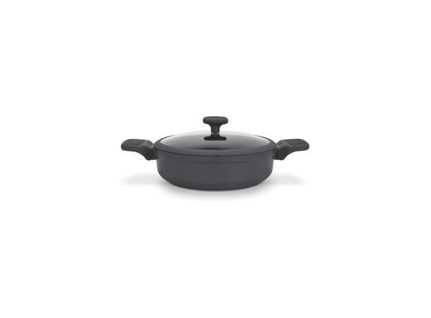 Сотейник Fissman Titanium Pro 14586 28x8cm/4.3 l + capac sticla — купить в Кишинёве | Товар без акции | Hi-Tech Moldova