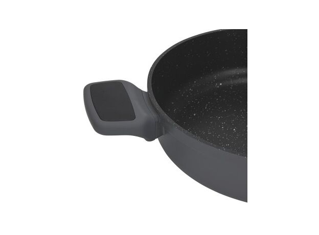 Сотейник Fissman Titanium Pro 14586 28x8cm/4.3 l + capac sticla — купить в Кишинёве | Товар без акции | Hi-Tech Moldova