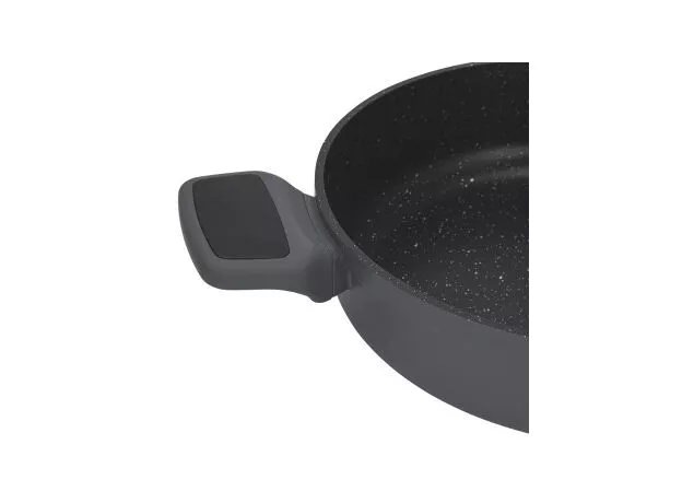 Tigaie Saute Fissman Titanium Pro 14586 28x8cm/4.3 l + capac sticla — cumpără în Chișinău | Товар без акции | Hi-Tech Moldova