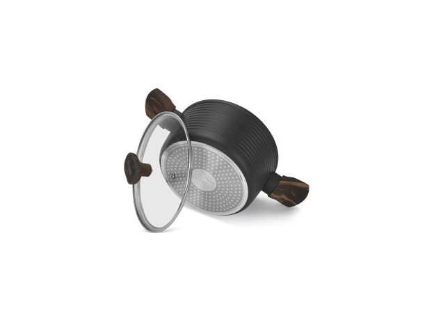 Кастрюля Fissman Cuisine 14592 2.6 l (20x10)+capac sticla — купить в Кишинёве | Кастрюли | Hi-Tech Moldova