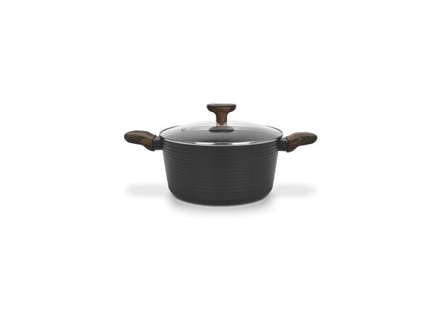 Кастрюля Fissman Cuisine 14593 4.6 l (24x12)+capac sticla — купить в Кишинёве | Товар без акции | Hi-Tech Moldova