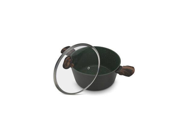 Кастрюля Fissman Cuisine 14593 4.6 l (24x12)+capac sticla — купить в Кишинёве | Товар без акции | Hi-Tech Moldova