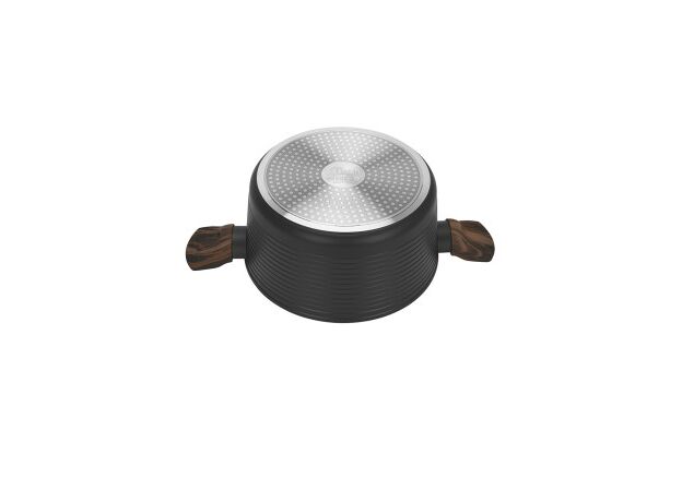 Кастрюля Fissman Cuisine 14593 4.6 l (24x12)+capac sticla — купить в Кишинёве | Товар без акции | Hi-Tech Moldova