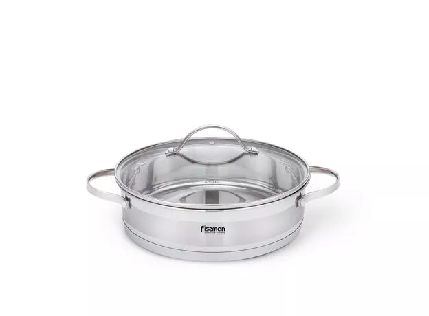 Tigaie Saute Fissman Fabiana 5365 24x6.5xcm/2.8 l + capac sticla — cumpără în Chișinău | Товар без акции | Hi-Tech Moldova