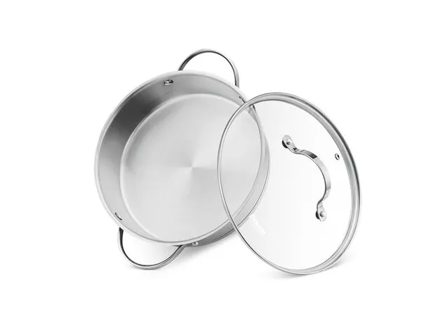 Tigaie Saute Fissman Fabiana 5365 24x6.5xcm/2.8 l + capac sticla — cumpără în Chișinău | Товар без акции | Hi-Tech Moldova