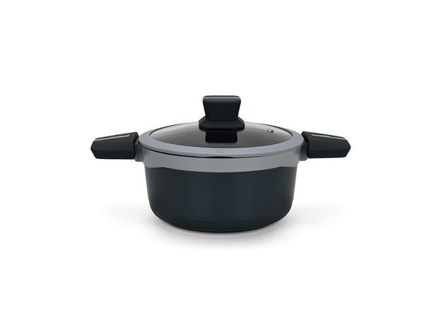 Кастрюля Fissman Luxuria 14550 2.5l (20x10cm)+capac sticla — купить в Кишинёве | Товар без акции | Hi-Tech Moldova