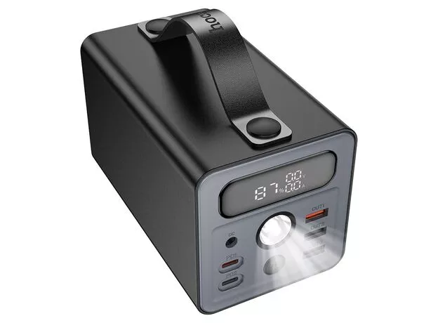 Внешний аккумулятор HOCO Hoco J138 Distant 22.5W+PD20W+DC12V (60000mAh), Black — купить в Кишинёве | Товар без акции | Hi-Tech Moldova