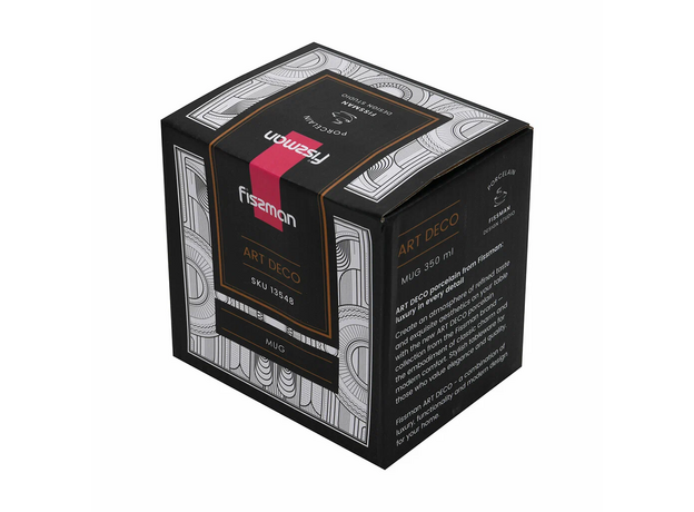 Кружка Fissman Art Deco13548, 350 ml — купить в Кишинёве | Кофейные и чайные чашки | Hi-Tech Moldova