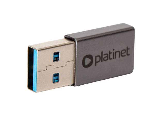Адаптер Platinet PMMA9050 USB-A to USB-C Gen 1 — купить в Кишинёве | USB адаптеры | Hi-Tech Moldova
