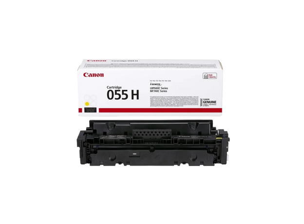 Cartus laser Canon 055H (3017C002), yellow (5900 pages) — cumpără în Chișinău | Товар без акции | Hi-Tech Moldova