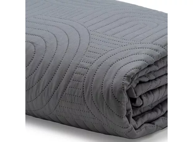 Patura cu doua fete Vicko King Size 220x240 cm, gri (1543-00042) — cumpără în Chișinău | Carouri și cuverturi de pat | Hi-Tech Moldova