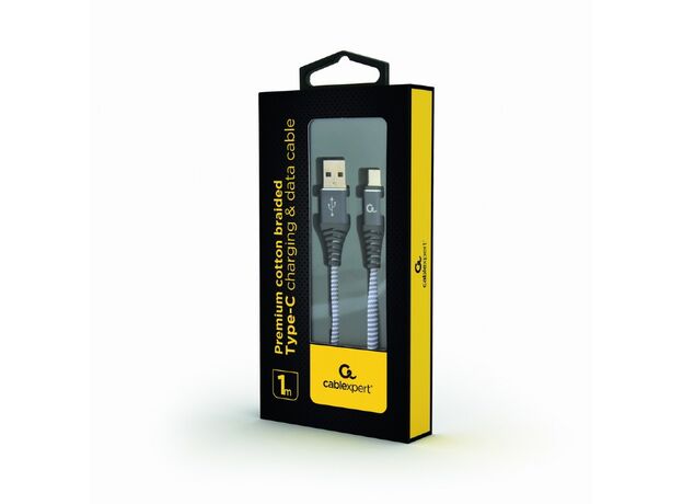 Кабель USB Cablexpert Type-C 1m (CC-USB2B-AMCM-1M-WB2) — купить в Кишинёве | Товар без акции | Hi-Tech Moldova
