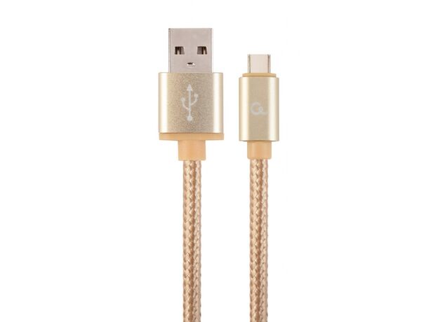 Кабель USB Cablexpert Type-C/USB 1.8m (GMB CCB-mUSB2B-AMCM-6-G), Gold — купить в Кишинёве | Товар без акции | Hi-Tech Moldova