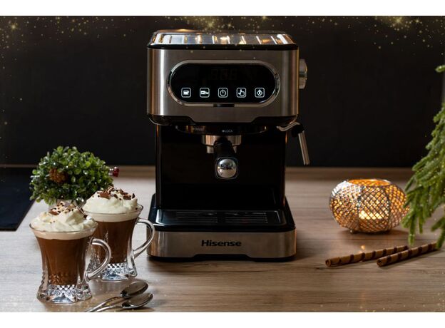 Espressor Hisense HESCM15DBK — cumpără în Chișinău | Товар без акции | Hi-Tech Moldova