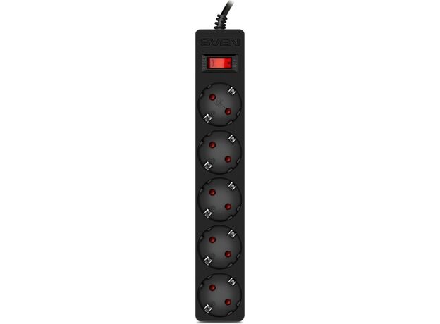 Filtru de retea Sven SF-05E 1.0m (5 iesiri) Black — cumpără în Chișinău | Filtru de retea | Hi-Tech Moldova
