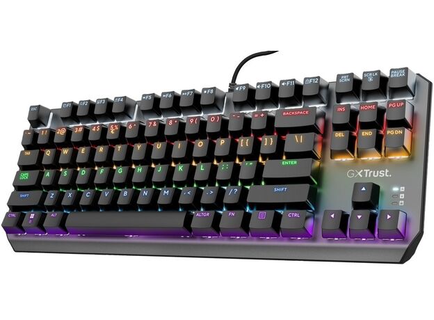 Клавиатура Trust Gaming GXT 834 CALLAZ TKL (TR_24404) Black — купить в Кишинёве | Клавиатуры и комплекты | Hi-Tech Moldova