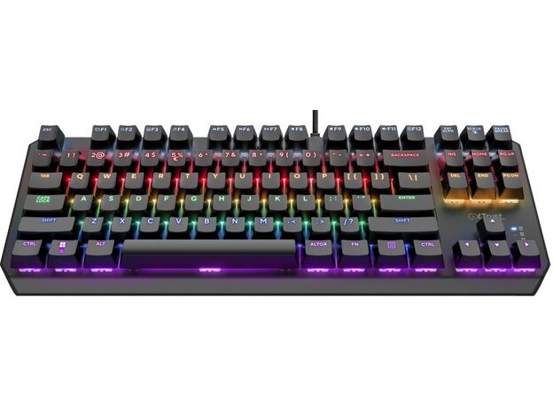 Клавиатура Trust Gaming GXT 834 CALLAZ TKL (TR_24404) Black — купить в Кишинёве | Клавиатуры и комплекты | Hi-Tech Moldova