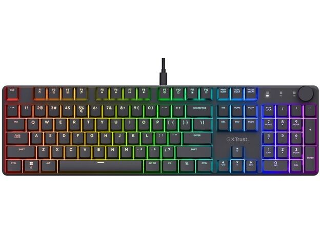 Клавиатура Trust Gaming GXT 866 TORIX (TR_24910) Black — купить в Кишинёве | Клавиатуры и комплекты | Hi-Tech Moldova