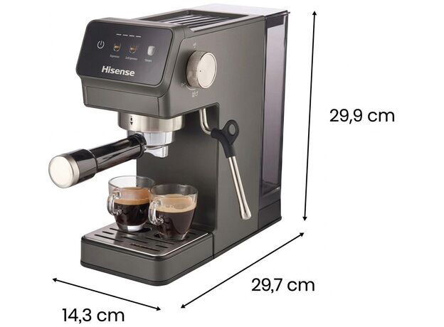 Espressor Hisense HESCM20LP — cumpără în Chișinău | Товар без акции | Hi-Tech Moldova