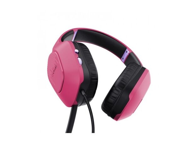 Наушники с микрофоном Trust Gaming GXT 790 Tridox TR_25179, Pink — купить в Кишинёве | Проводные | Hi-Tech Moldova