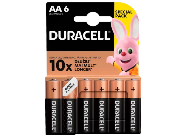 Батарейка Duracell Optium AA K6 Special Pack — купить в Кишинёве | Товар без акции | Hi-Tech Moldova