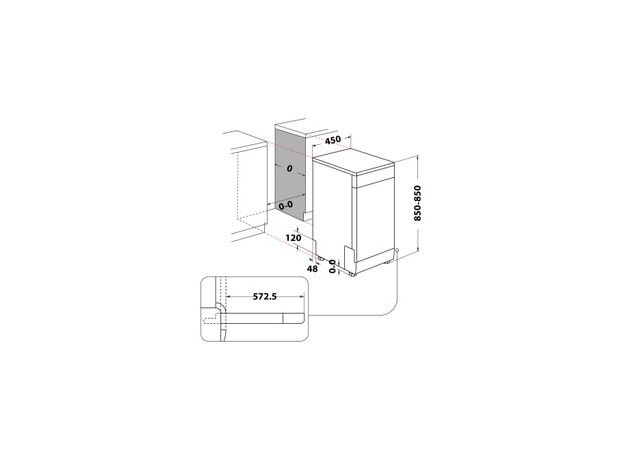 Masina de spalat vase Whirlpool WSFC 3M27 X — cumpără în Chișinău | Mașini de spălat vase | Hi-Tech Moldova