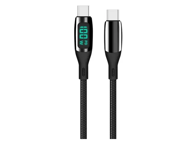 Кабель USB Helmet Type-C/Lightning 100W 1.2m, Black (HMTCCTL100WLDBK) — купить в Кишинёве | Переходники | Hi-Tech Moldova