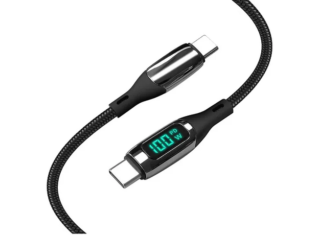 Кабель USB Helmet Type-C/Lightning 100W 1.2m, Black (HMTCCTL100WLDBK) — купить в Кишинёве | Переходники | Hi-Tech Moldova