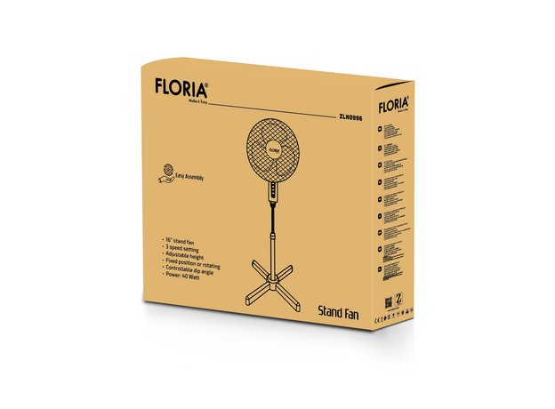 Вентилятор Floria ZLN0996 — купить в Кишинёве | Вентиляторы | Hi-Tech Moldova