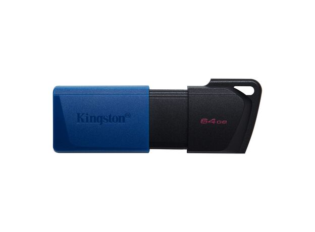 Флэш-накопитель USB 3.2 KINGSTON 64GB DataTraveler Exodia M (DTXM/64GB), Black/Blue — купить в Кишинёве | USB накопители | Hi-Tech Moldova