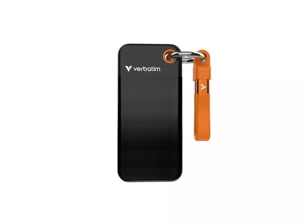 SSD 2.5" Verbatim SSD ExternPocket /256GB /USB 3.2 Gen 2 / Black/Orange (VER_32418) — купить в Кишинёве | SSD | Hi-Tech Moldova
