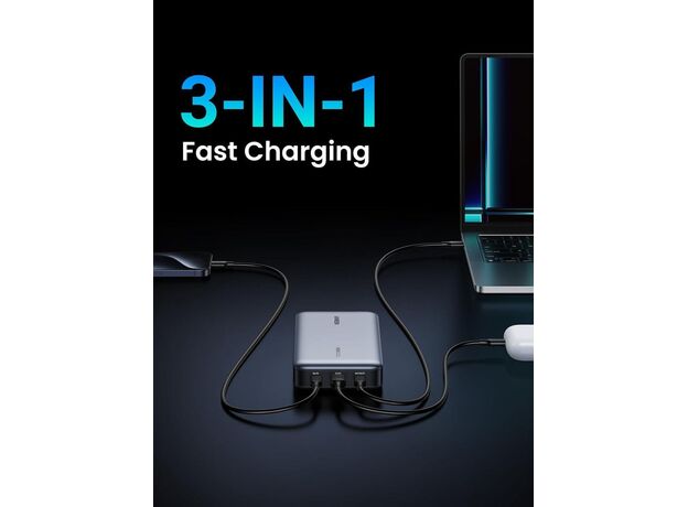 Портативный аккумулятор UGREEN Nexode Flight Approved PD3.1 25000mAh, 145W, (90597A) Grey — купить в Кишинёве | Портативный аккумулятор (Powerbank) | Hi-Tech Moldova