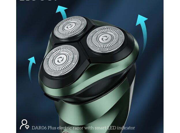 Электробритва HOCO Hoco DAR06 Plus, green — купить в Кишинёве | Электробритвы | Hi-Tech Moldova