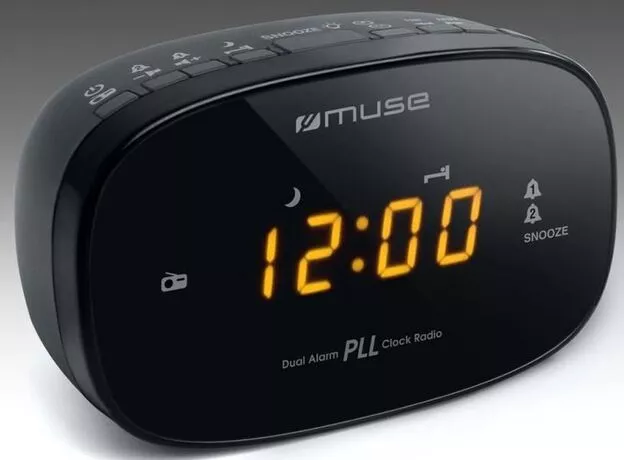 Radio cu ceas Muse M-150 CR, Black — cumpără în Chișinău | Товар без акции | Hi-Tech Moldova