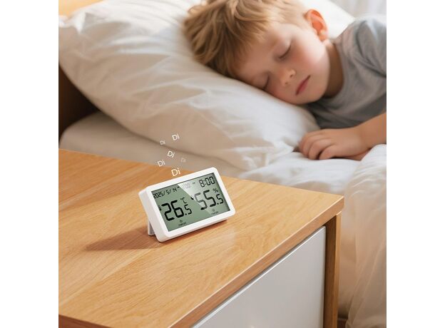 Гигротермограф HOCO Statie meteo Hoco HX42, White — купить в Кишинёве | Датчики | Hi-Tech Moldova