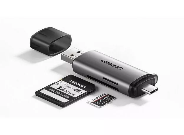 Card reader UGREEN CM185 (50706), Black — cumpără în Chișinău | Товар без акции | Hi-Tech Moldova