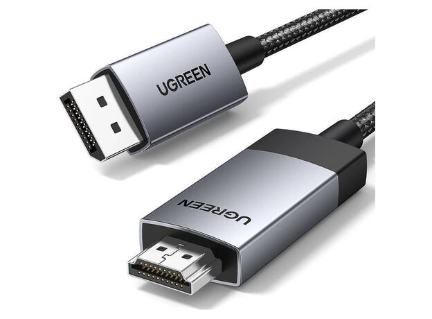 Cablu UGREEN DP to HDMI 4K@60Hz, 2 m Black (15774) — cumpără în Chișinău | Товар без акции | Hi-Tech Moldova