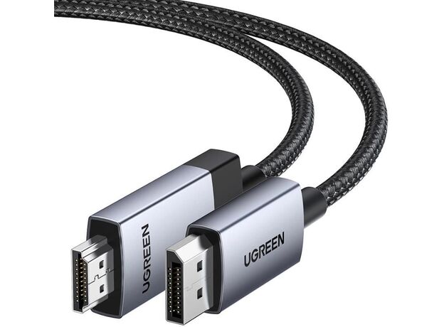 Cablu UGREEN DP to HDMI 4K@60Hz, 2 m Black (15774) — cumpără în Chișinău | Товар без акции | Hi-Tech Moldova