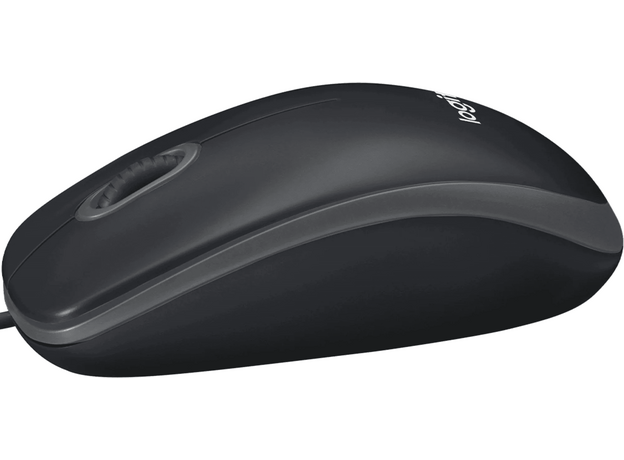 Mouse USB Logitech B100 Black (910-003357) — cumpără în Chișinău | USB | Hi-Tech Moldova