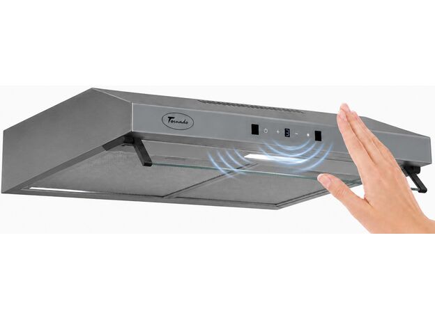 Hota Tornado Biza Touch Free 10(60) FG Silver mat inverter — cumpără în Chișinău | Hote de bucătărie | Hi-Tech Moldova