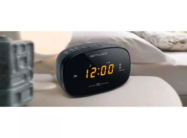 Radio cu ceas Muse M-150 CR, Black — cumpără în Chișinău | Товар без акции | Hi-Tech Moldova