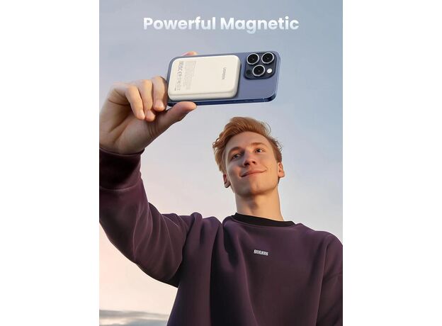 Портативный аккумулятор UGREEN Mini Magnetic Wireless Qi 10000mAh,20W, (25208) Beige — купить в Кишинёве | Портативный аккумулятор (Powerbank) | Hi-Tech Moldova