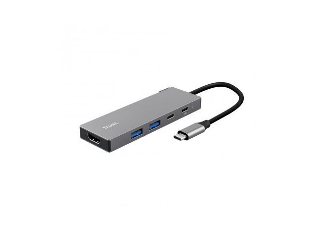 Адаптер Trust Dalyx 5in1 USB-C Multiport (TR_26062) — купить в Кишинёве | Товар без акции | Hi-Tech Moldova