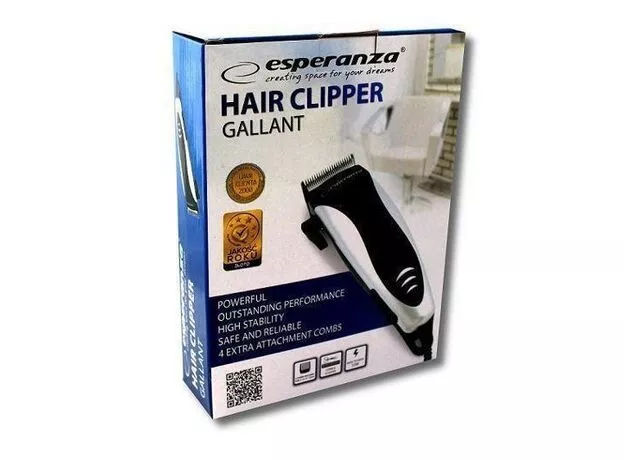 Aparat de tuns Esperanza Galant EBC005 Black/silver — cumpără în Chișinău | Aparate de tuns | Hi-Tech Moldova