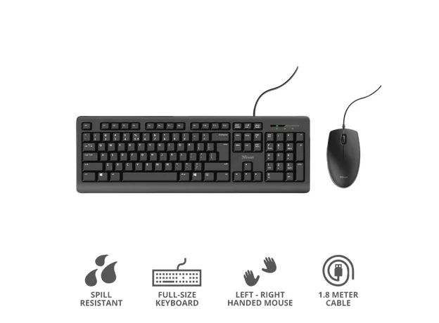 Tastatura Trust Primo TR_23994 Black — cumpără în Chișinău | Tastaturi | Hi-Tech Moldova