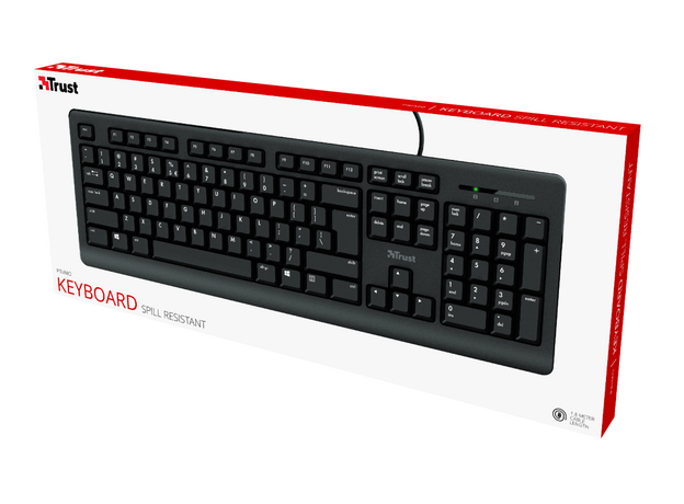 Клавиатура Trust Primo TR_24147 Black — купить в Кишинёве | Клавиатуры и комплекты | Hi-Tech Moldova