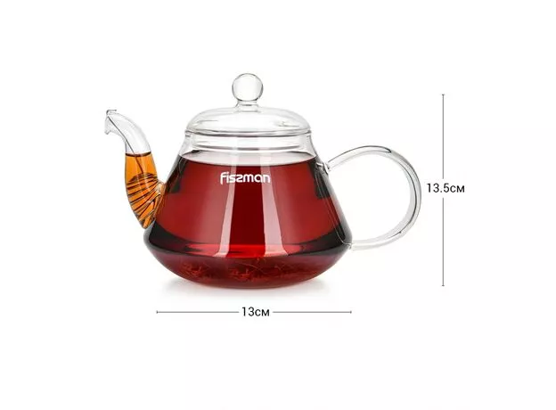 Ceainic p/u infuzie Fissman 9450 1.0l sticla — cumpără în Chișinău | Presa franceza | Hi-Tech Moldova