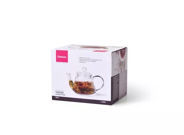 Ceainic p/u infuzie Fissman 9450 1.0l sticla — cumpără în Chișinău | Presa franceza | Hi-Tech Moldova